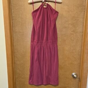 Old Navy Halter Dress in Berry